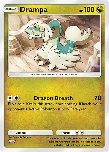 Drampa - EeveeGrove - Pokémon Pocket Card