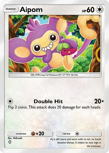 Aipom - EeveeGrove - Pokémon Pocket Card