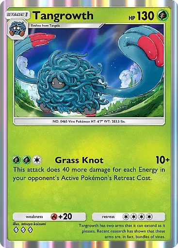 Tangrowth - WisdomOfSeaAndSky - Pokémon Pocket Card