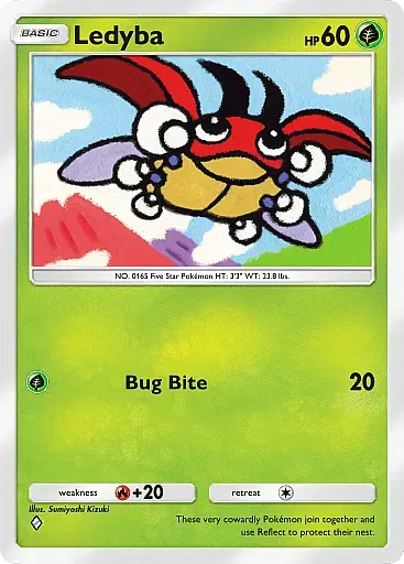 Ledyba - WisdomOfSeaAndSky - Pokémon Pocket Card