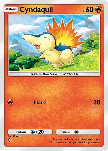 Cyndaquil - WisdomOfSeaAndSky - Pokémon Pocket Card