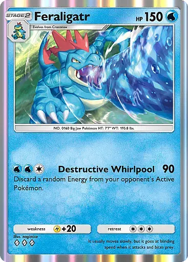 Feraligatr - WisdomOfSeaAndSky - Pokémon Pocket Card