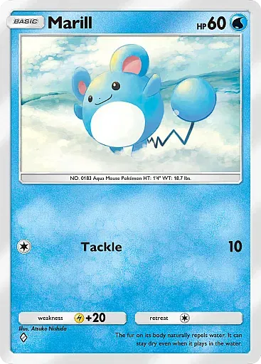Marill - WisdomOfSeaAndSky - Pokémon Pocket Card