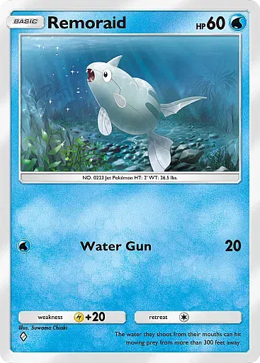 Remoraid - WisdomOfSeaAndSky - Pokémon Pocket Card