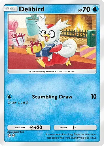 Delibird - WisdomOfSeaAndSky - Pokémon Pocket Card