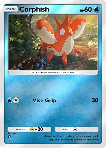 Corphish - DeluxePackEx - Pokémon Pocket Card