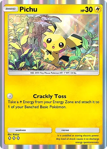 Pichu - WisdomOfSeaAndSky - Pokémon Pocket Card