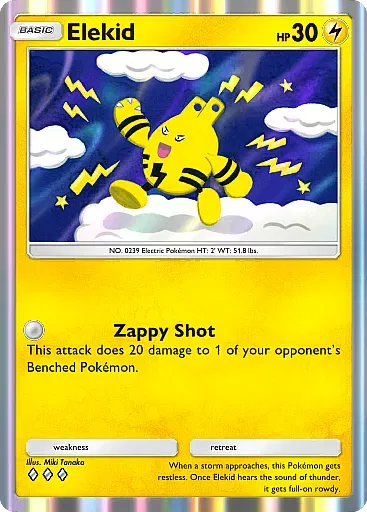 Elekid - WisdomOfSeaAndSky - Pokémon Pocket Card