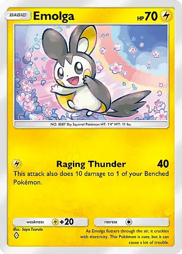Emolga - WisdomOfSeaAndSky - Pokémon Pocket Card