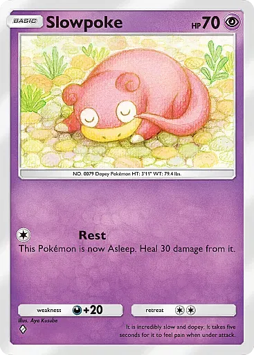 Slowpoke - WisdomOfSeaAndSky - Pokémon Pocket Card