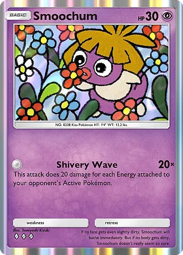 Smoochum - WisdomOfSeaAndSky - Pokémon Pocket Card