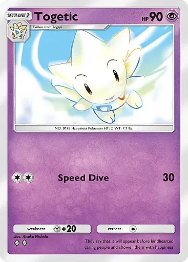 Togetic - WisdomOfSeaAndSky - Pokémon Pocket Card