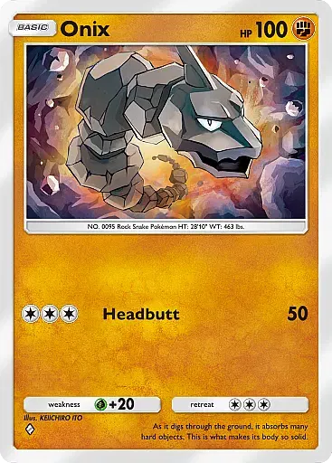 Onix - WisdomOfSeaAndSky - Pokémon Pocket Card