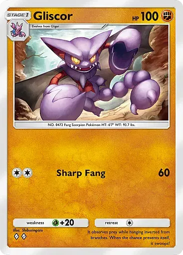 Gliscor - WisdomOfSeaAndSky - Pokémon Pocket Card
