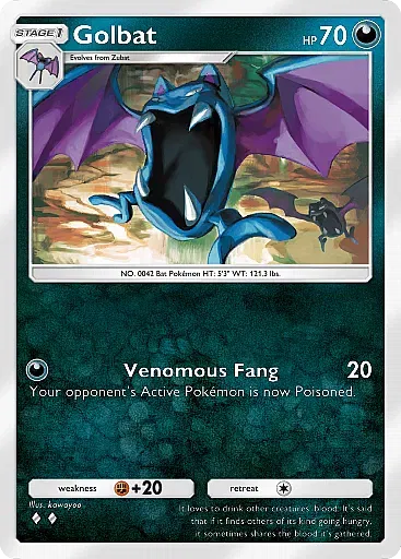 Golbat - WisdomOfSeaAndSky - Pokémon Pocket Card