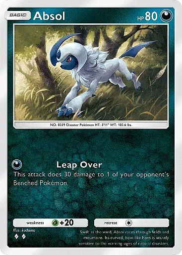 Absol - WisdomOfSeaAndSky - Pokémon Pocket Card