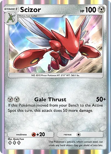 Scizor - WisdomOfSeaAndSky - Pokémon Pocket Card