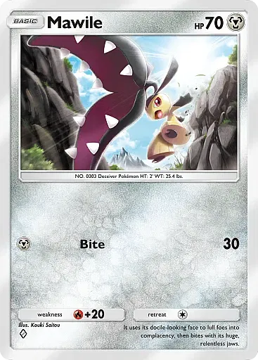 Mawile - WisdomOfSeaAndSky - Pokémon Pocket Card