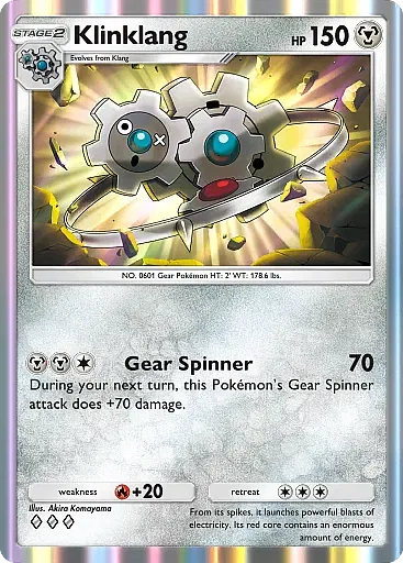 Klinklang - WisdomOfSeaAndSky - Pokémon Pocket Card