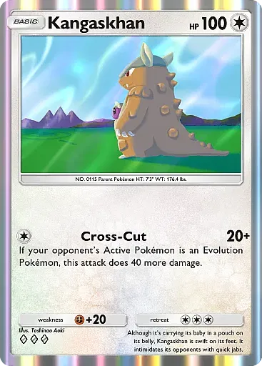 Kangaskhan - WisdomOfSeaAndSky - Pokémon Pocket Card