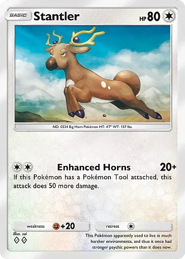 Stantler - WisdomOfSeaAndSky - Pokémon Pocket Card