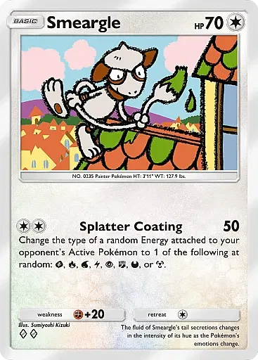 Smeargle - WisdomOfSeaAndSky - Pokémon Pocket Card