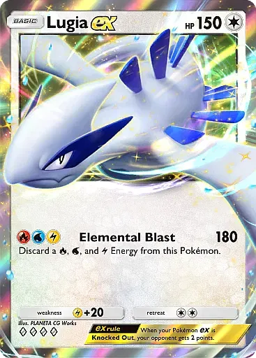 Lugia ex - WisdomOfSeaAndSky - Pokémon Pocket Card