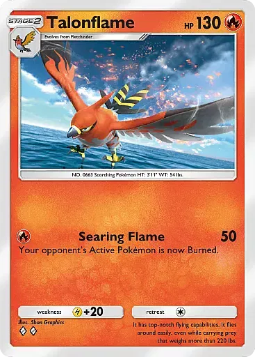 Talonflame - SecludedSprings - Pokémon Pocket Card