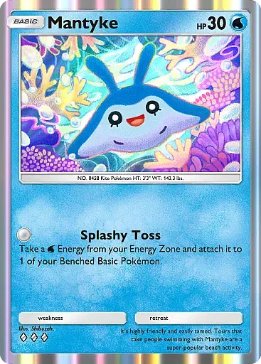 Mantyke - SecludedSprings - Pokémon Pocket Card