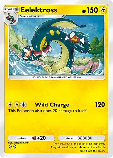 Eelektross - SecludedSprings - Pokémon Pocket Card