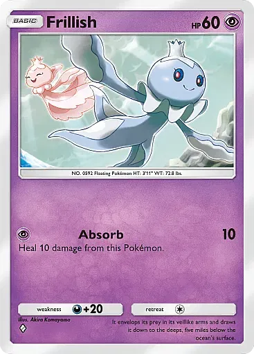 Frillish - SecludedSprings - Pokémon Pocket Card