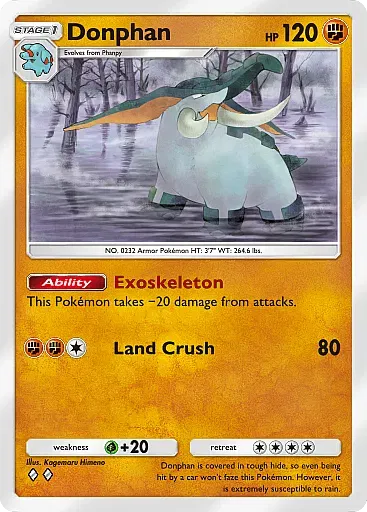 Donphan - SecludedSprings - Pokémon Pocket Card