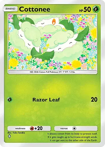 Cottonee - MegaRising - Pokémon Pocket Card