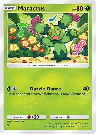 Maractus - MegaRising - Pokémon Pocket Card