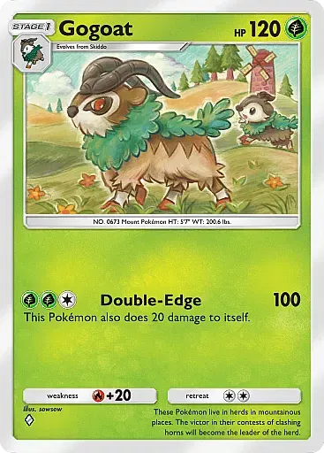 Gogoat - MegaRising - Pokémon Pocket Card