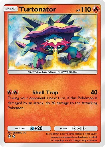 Turtonator - MegaRising - Pokémon Pocket Card