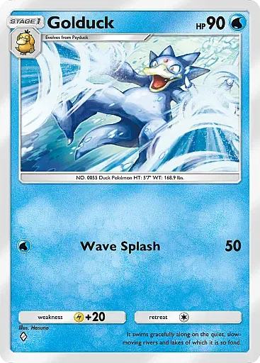 Golduck - MegaRising - Pokémon Pocket Card