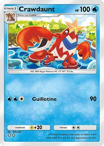 Crawdaunt - MegaRising - Pokémon Pocket Card