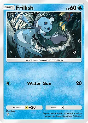 Frillish - MegaRising - Pokémon Pocket Card
