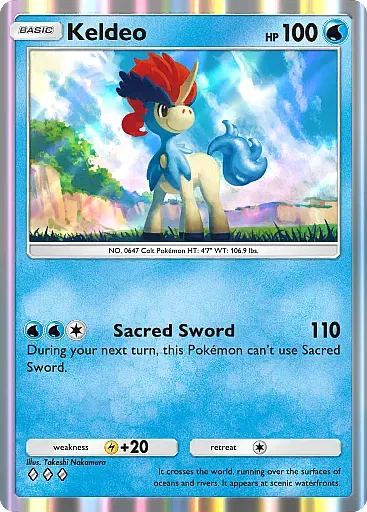 Keldeo - MegaRising - Pokémon Pocket Card