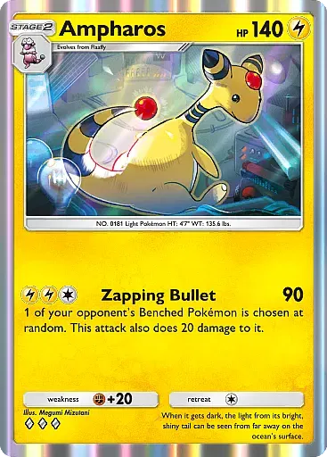 Ampharos - MegaRising - Pokémon Pocket Card