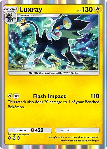 Luxray - MegaRising - Pokémon Pocket Card