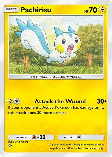 Pachirisu - MegaRising - Pokémon Pocket Card