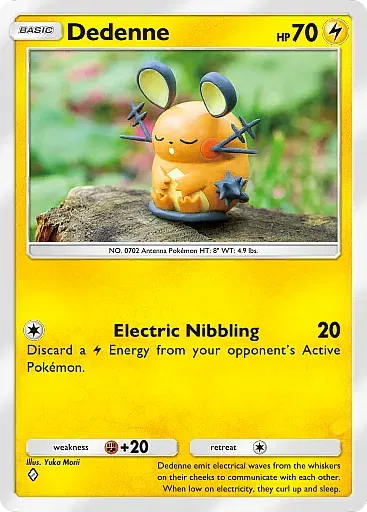Dedenne - MegaRising - Pokémon Pocket Card