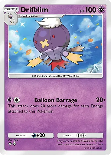Drifblim - MegaRising - Pokémon Pocket Card