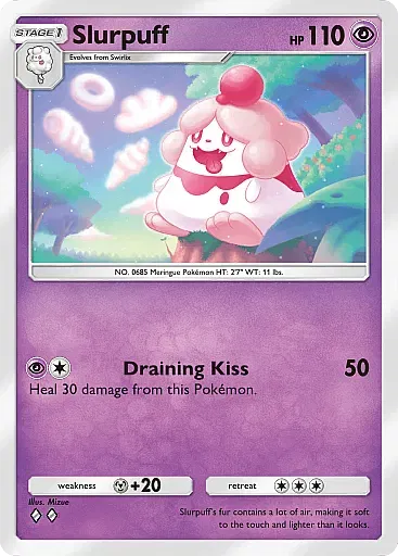 Slurpuff - MegaRising - Pokémon Pocket Card
