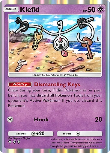 Klefki - MegaRising - Pokémon Pocket Card