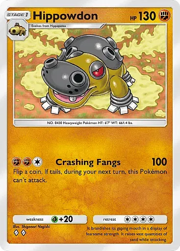 Hippowdon - MegaRising - Pokémon Pocket Card