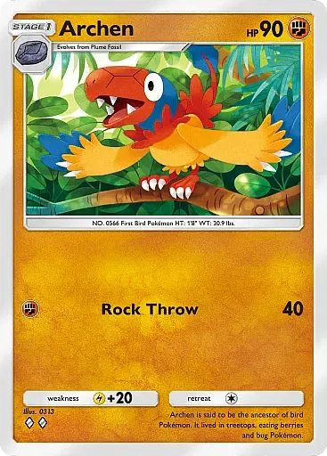 Archen - Pokmon TCG Pocket Card - Untapped.gg Archen - Pokmon TCG Pocket Card - Untapped.gg