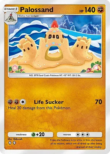 Palossand - MegaRising - Pokémon Pocket Card
